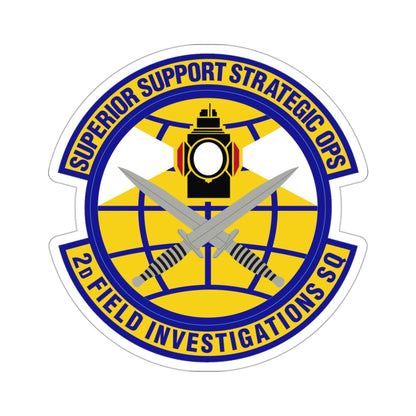 2d Field Investigations Squadron (U.S. Air Force) STICKER Vinyl Die-Cut Decal-3 Inch-The Sticker Space