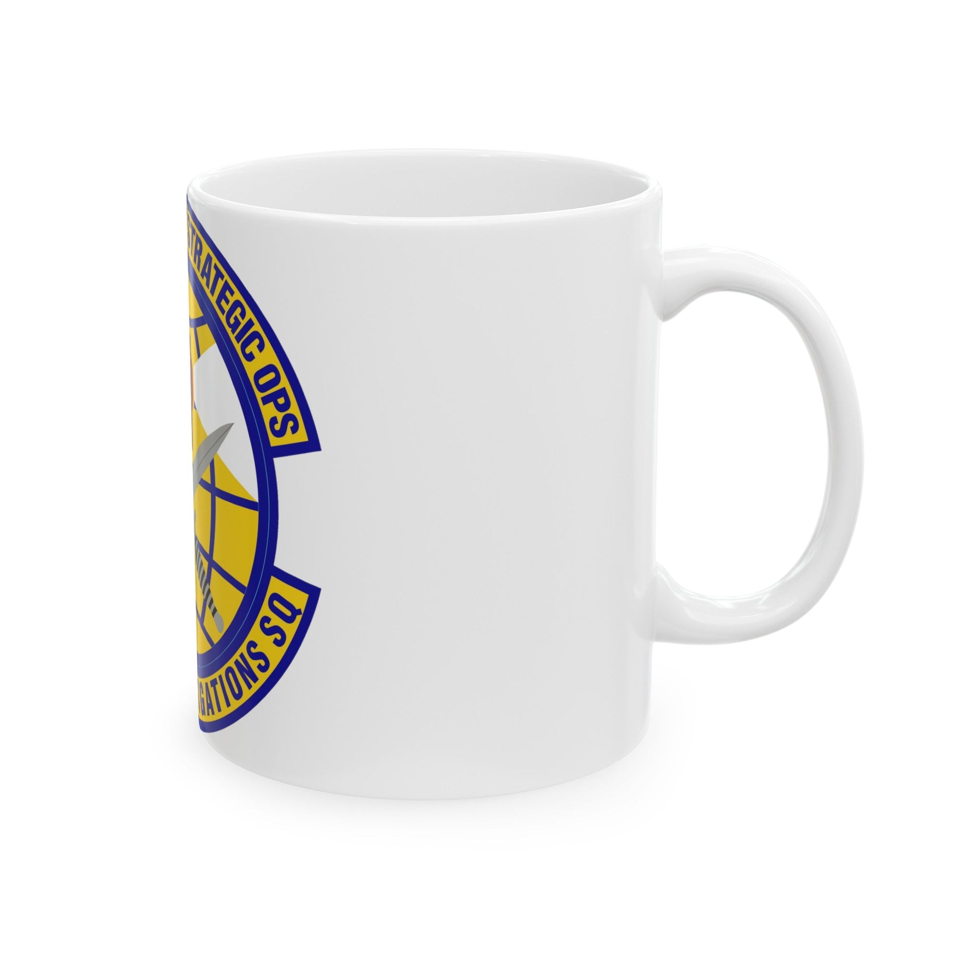 2d Field Investigations Squadron (U.S. Air Force) White Coffee Mug-The Sticker Space