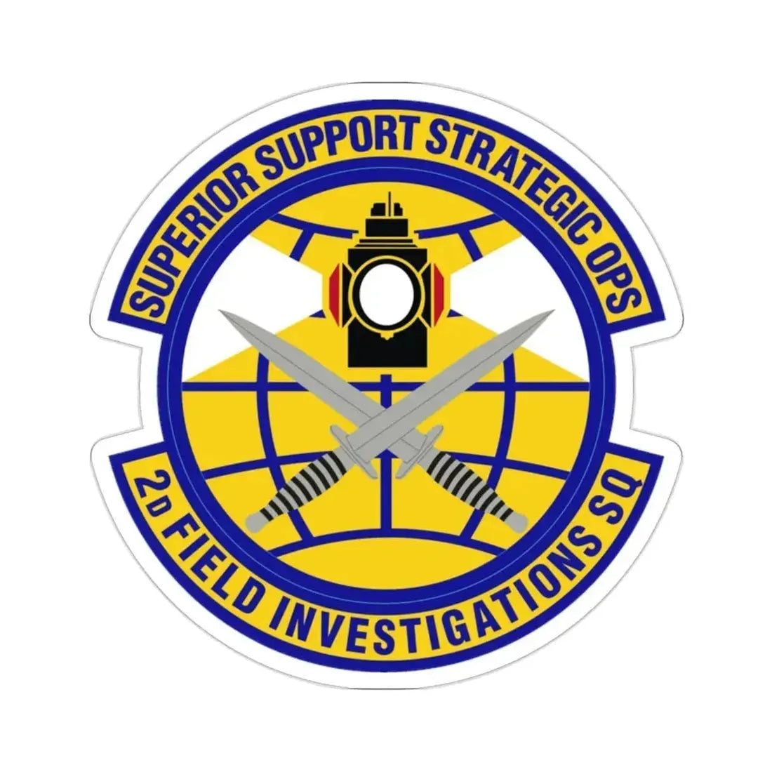 2d Field Investigations Squadron (U.S. Air Force) STICKER Vinyl Die-Cut Decal - The Sticker Space