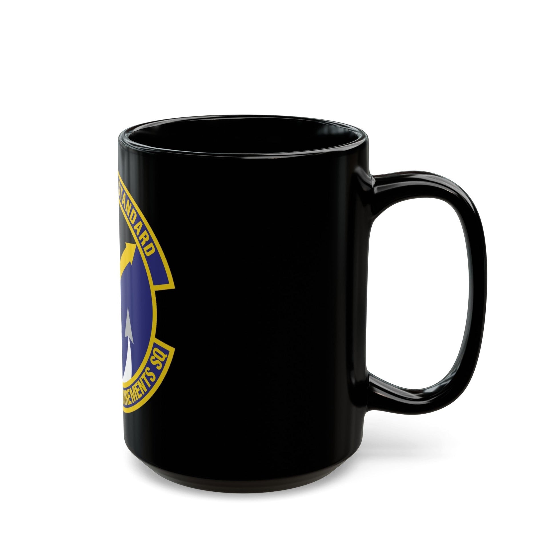 2d Manpower Requirements Squadron (U.S. Air Force) Black Coffee Mug-The Sticker Space