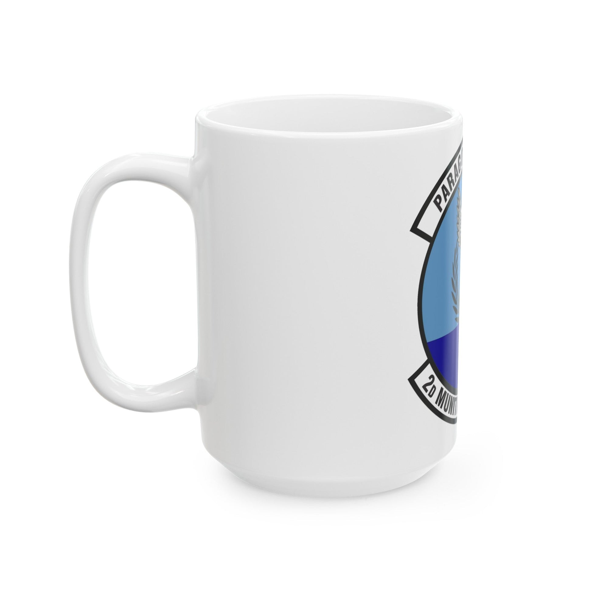 2d Munitions Squadron (U.S. Air Force) White Coffee Mug-The Sticker Space