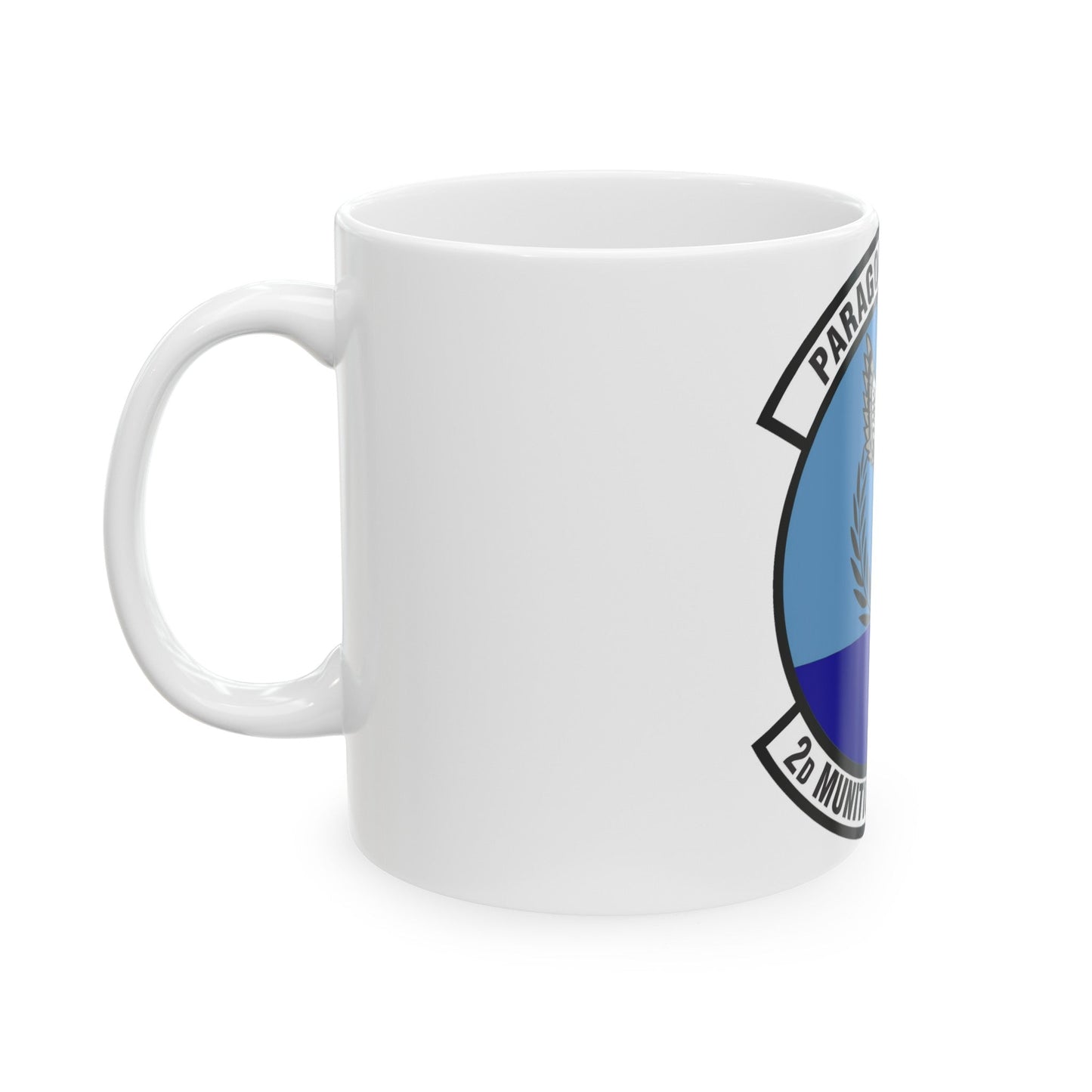 2d Munitions Squadron (U.S. Air Force) White Coffee Mug-The Sticker Space