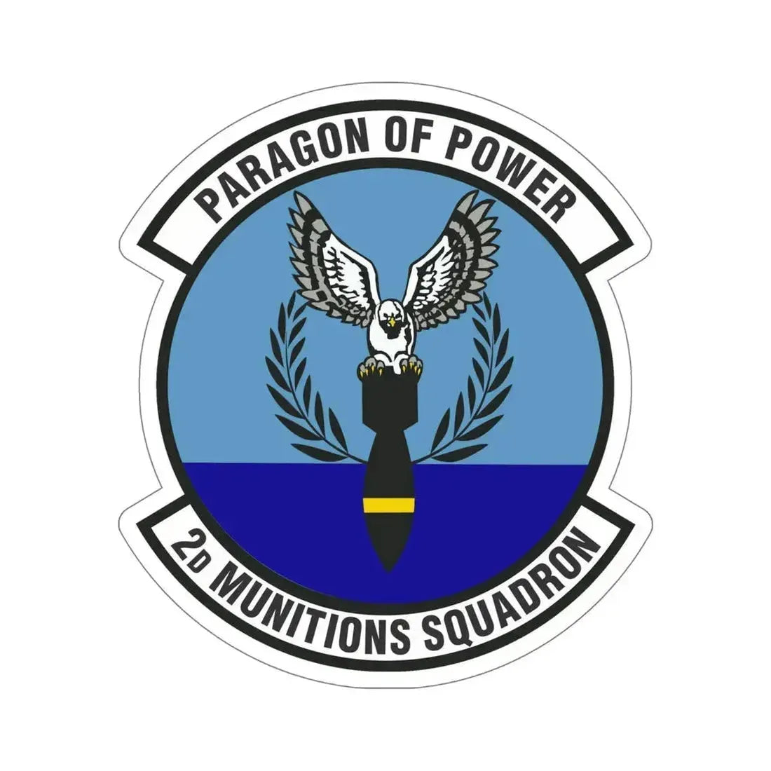 2d Munitions Squadron (U.S. Air Force) STICKER Vinyl Die-Cut Decal 6 Inch - The Sticker Space