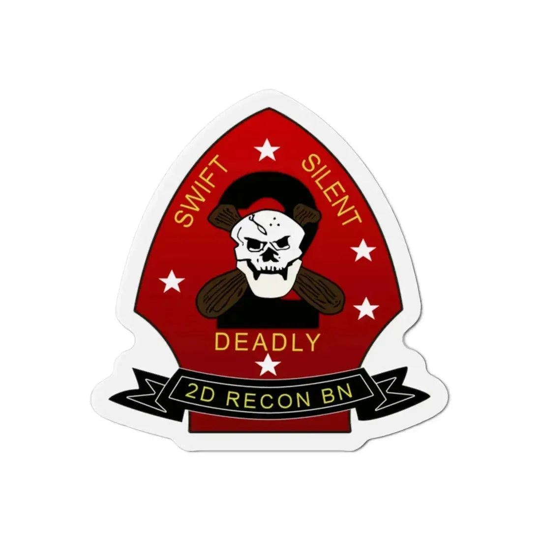 2d Reconnaissance Battalion (USMC) Refrigerator Magnet - The Sticker Space