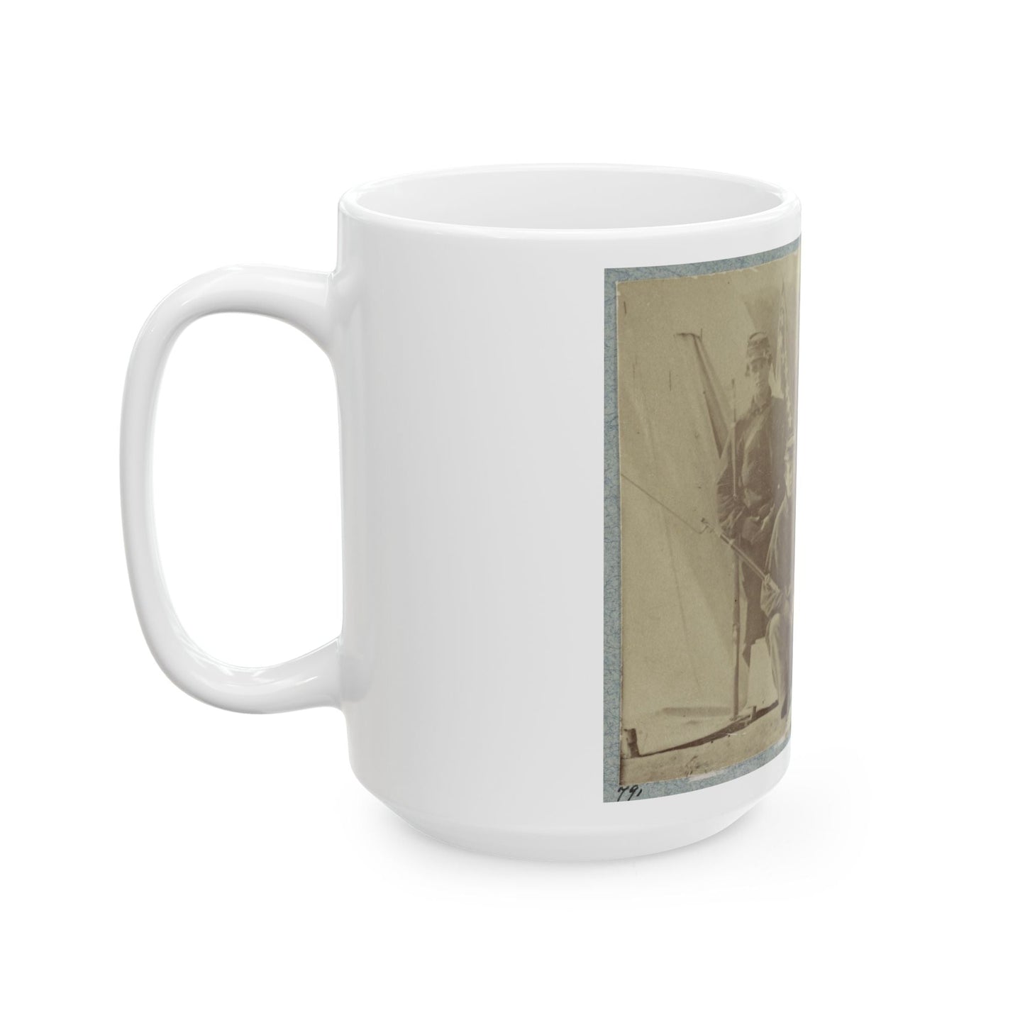 2d Rhode Island Infantry 001 (U.S. Civil War) White Coffee Mug