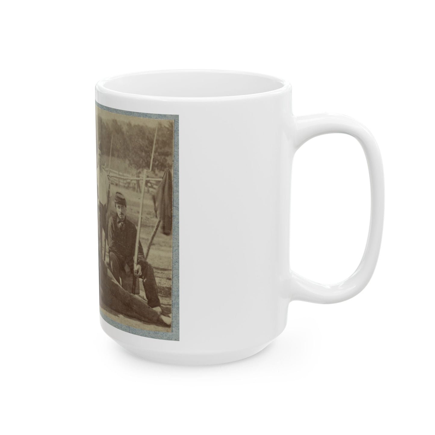 2d Rhode Island Infantry 001 (U.S. Civil War) White Coffee Mug