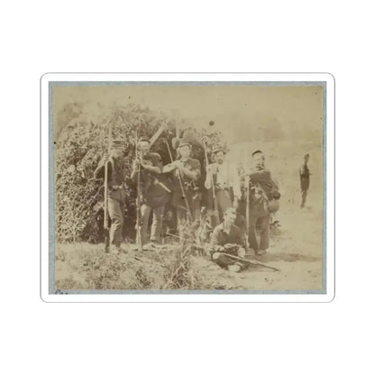 2D Rhode Island Infantry 002 (U.S. Civil War) STICKER Vinyl Kiss-Cut Decal 2 Inch White - The Sticker Space