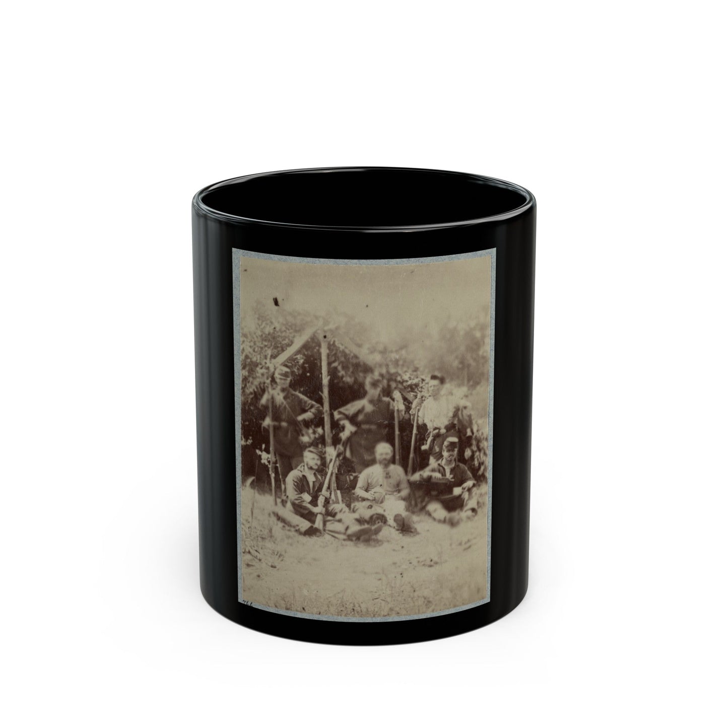 2d Rhode Island Infantry 004 (U.S. Civil War) Black Coffee Mug-11oz-The Sticker Space