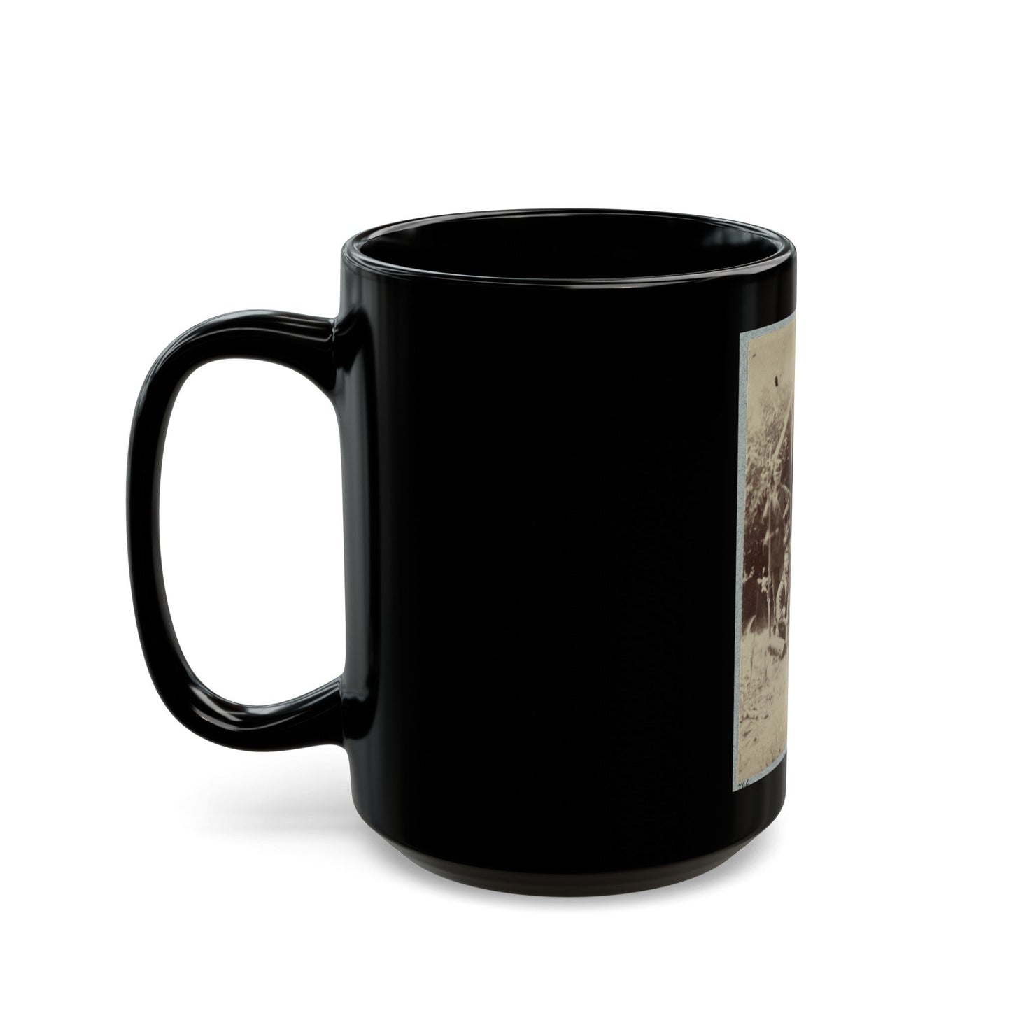 2d Rhode Island Infantry 004 (U.S. Civil War) Black Coffee Mug-The Sticker Space