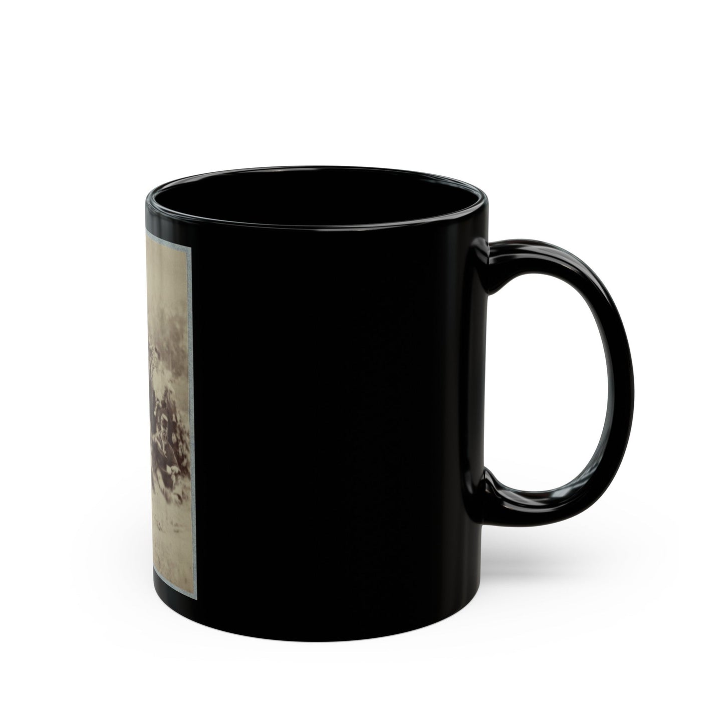 2d Rhode Island Infantry 004 (U.S. Civil War) Black Coffee Mug-The Sticker Space