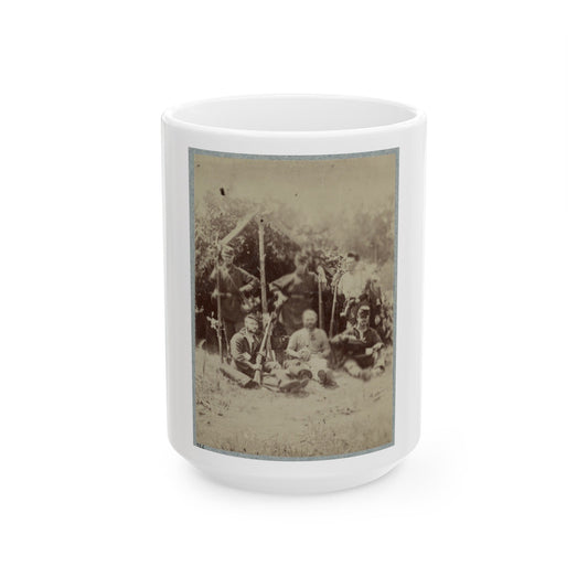 2d Rhode Island Infantry 004 (U.S. Civil War) White Coffee Mug-15oz-The Sticker Space