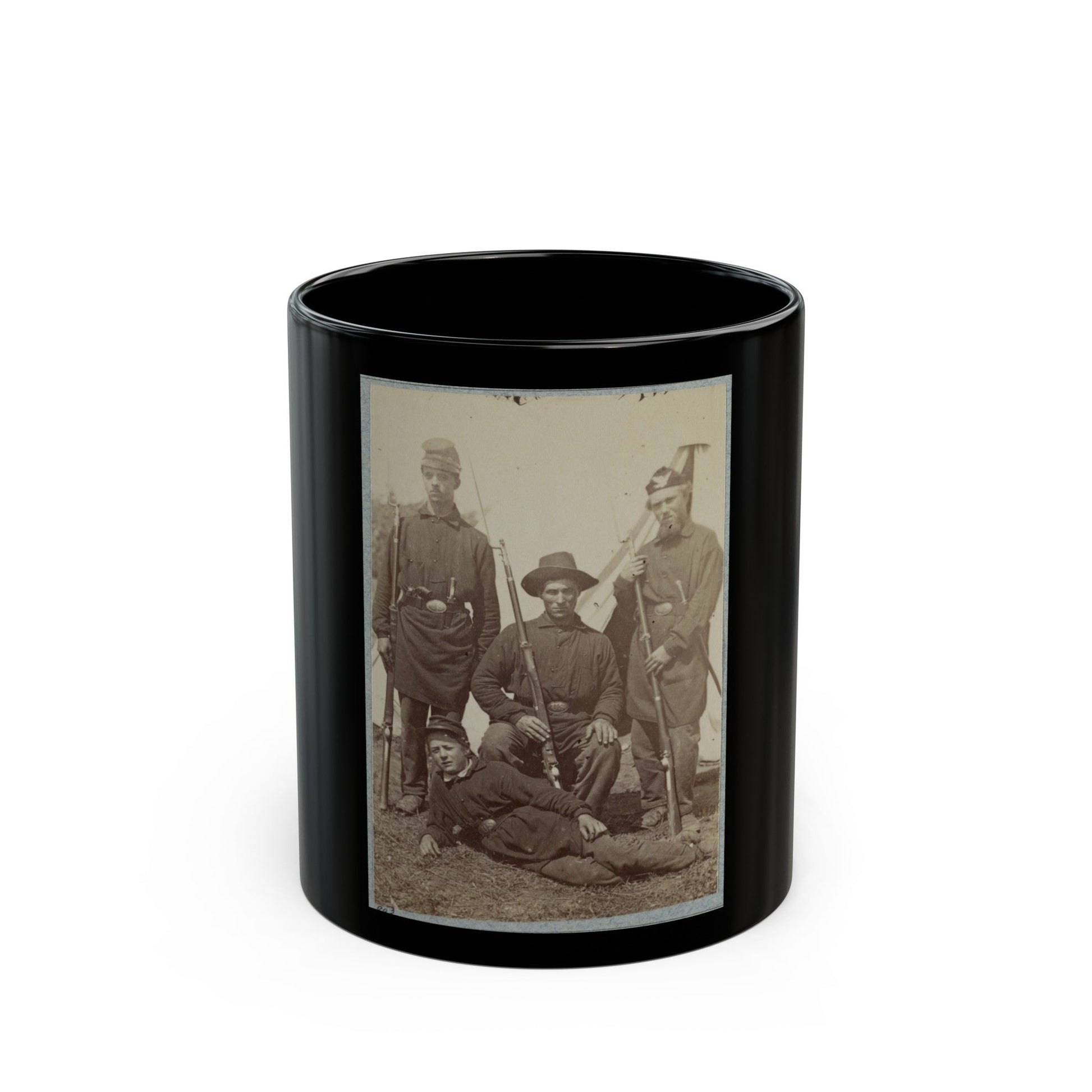 2d Rhode Island Infantry 005 (U.S. Civil War) Black Coffee Mug-11oz-The Sticker Space