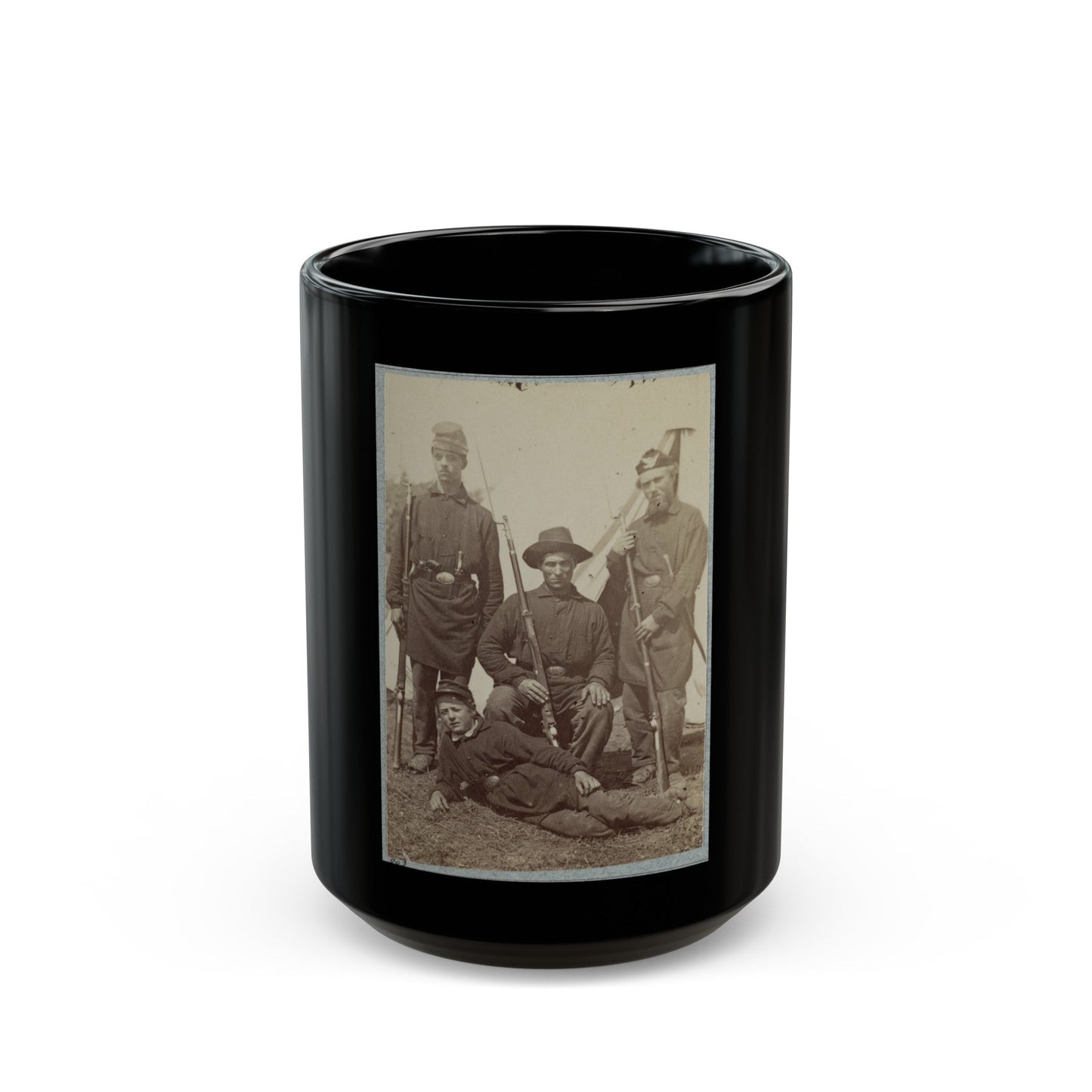 2d Rhode Island Infantry 005 (U.S. Civil War) Black Coffee Mug-15oz-The Sticker Space