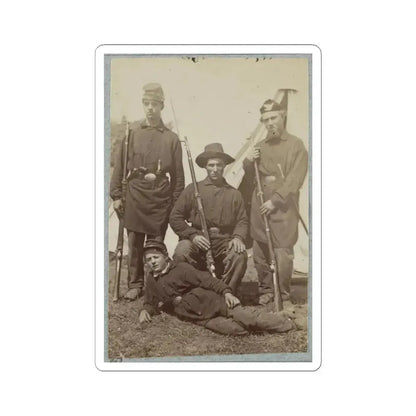 2D Rhode Island Infantry 005 (U.S. Civil War) STICKER Vinyl Kiss-Cut Decal 6 Inch White - The Sticker Space