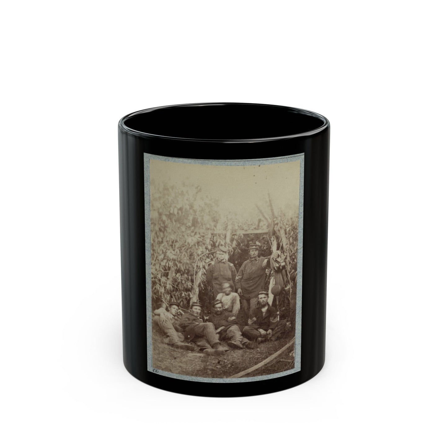 2d Rhode Island Infantry 006 (U.S. Civil War) Black Coffee Mug-11oz-The Sticker Space