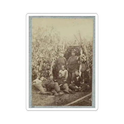 2D Rhode Island Infantry 006 (U.S. Civil War) STICKER Vinyl Kiss-Cut Decal 3 Inch White - The Sticker Space