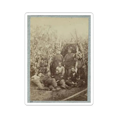 2D Rhode Island Infantry 006 (U.S. Civil War) STICKER Vinyl Kiss-Cut Decal 4 Inch White - The Sticker Space