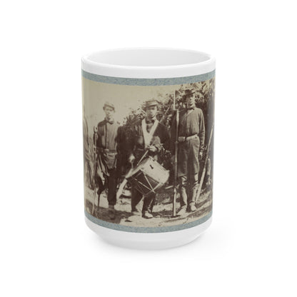 2d Rhode Island Infantry 007 (U.S. Civil War) White Coffee Mug-15oz-The Sticker Space