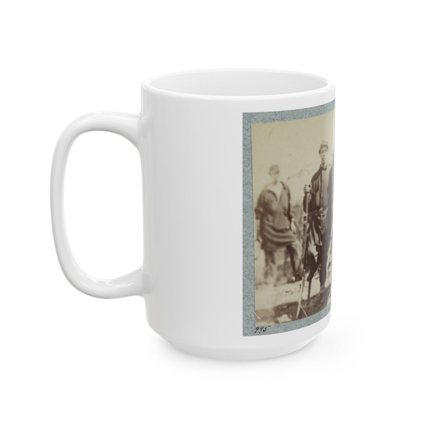 2d Rhode Island Infantry 007 (U.S. Civil War) White Coffee Mug-The Sticker Space