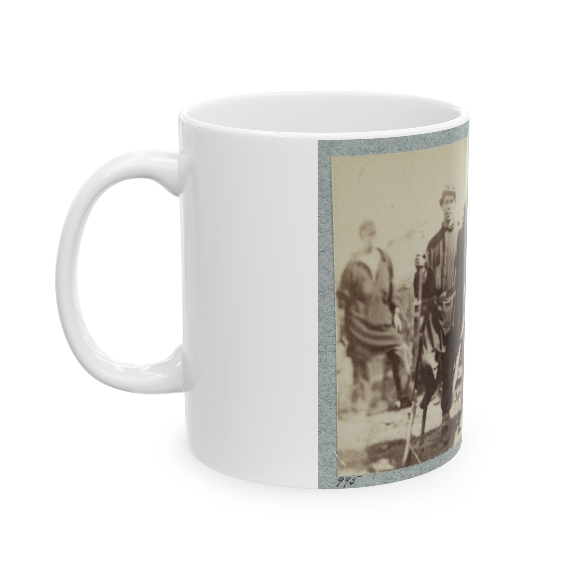 2d Rhode Island Infantry 007 (U.S. Civil War) White Coffee Mug-The Sticker Space