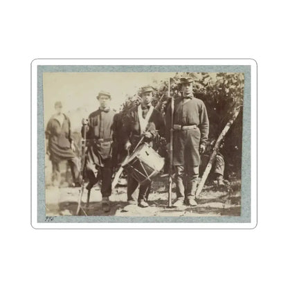 2D Rhode Island Infantry 007 (U.S. Civil War) STICKER Vinyl Kiss-Cut Decal 4 Inch White - The Sticker Space