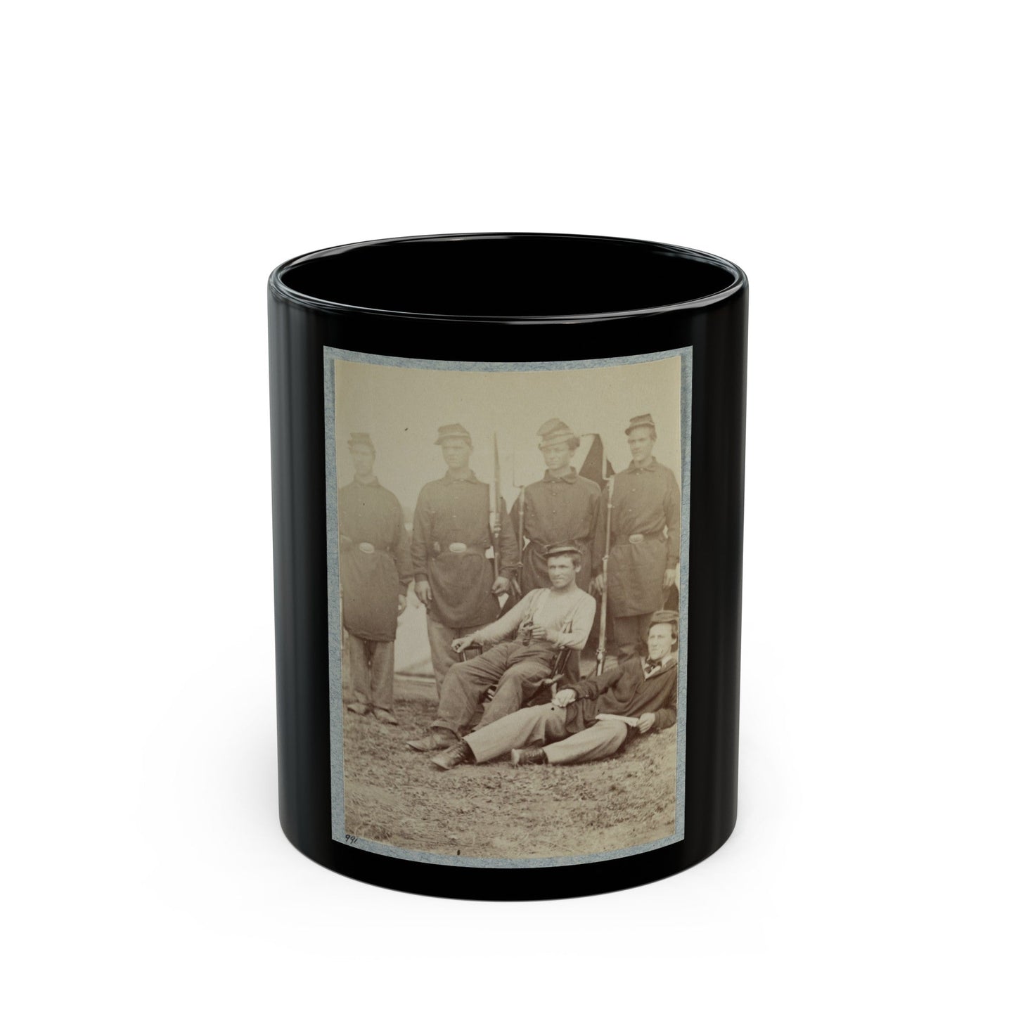 2d Rhode Island Infantry 008 (U.S. Civil War) Black Coffee Mug-11oz-The Sticker Space