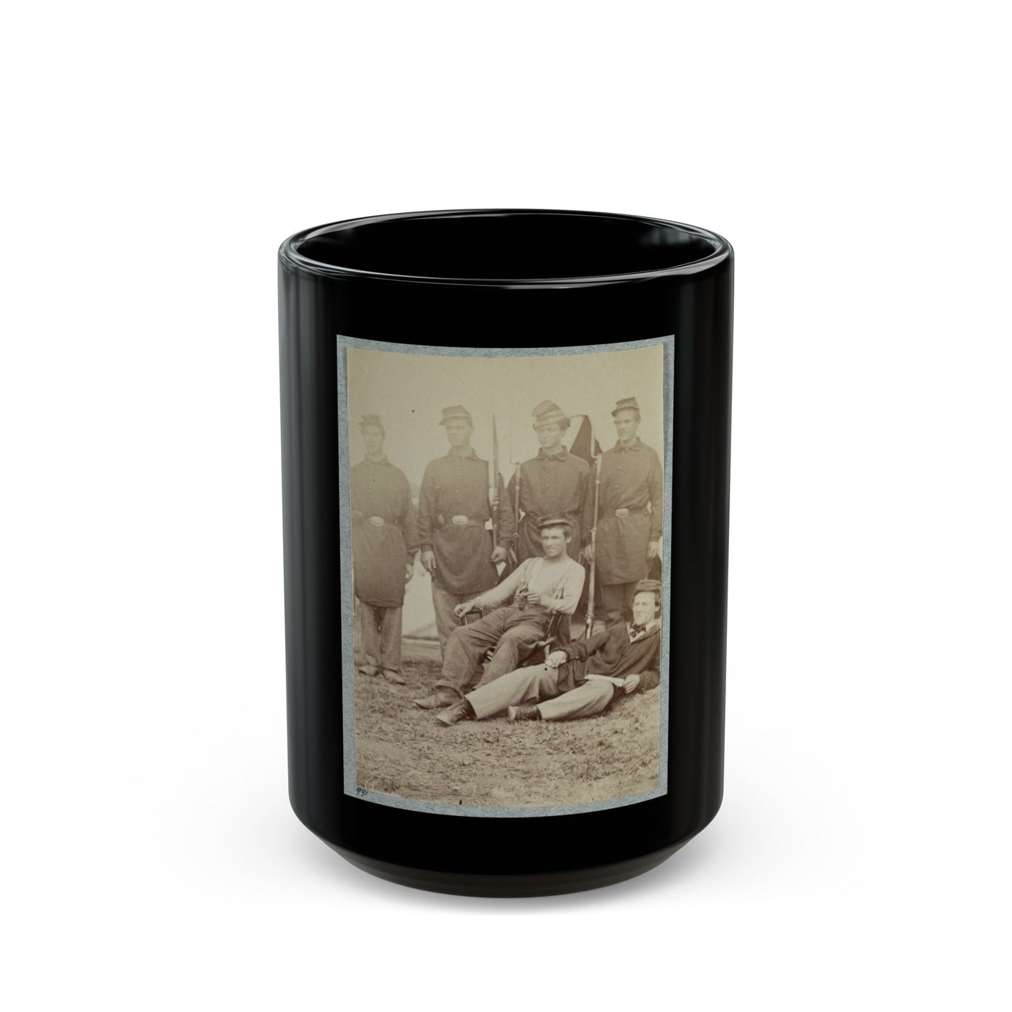 2d Rhode Island Infantry 008 (U.S. Civil War) Black Coffee Mug-15oz-The Sticker Space