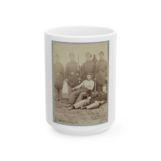 2d Rhode Island Infantry 008 (U.S. Civil War) White Coffee Mug-15oz-The Sticker Space