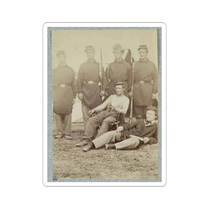 2D Rhode Island Infantry 008 (U.S. Civil War) STICKER Vinyl Kiss-Cut Decal 6 Inch White - The Sticker Space