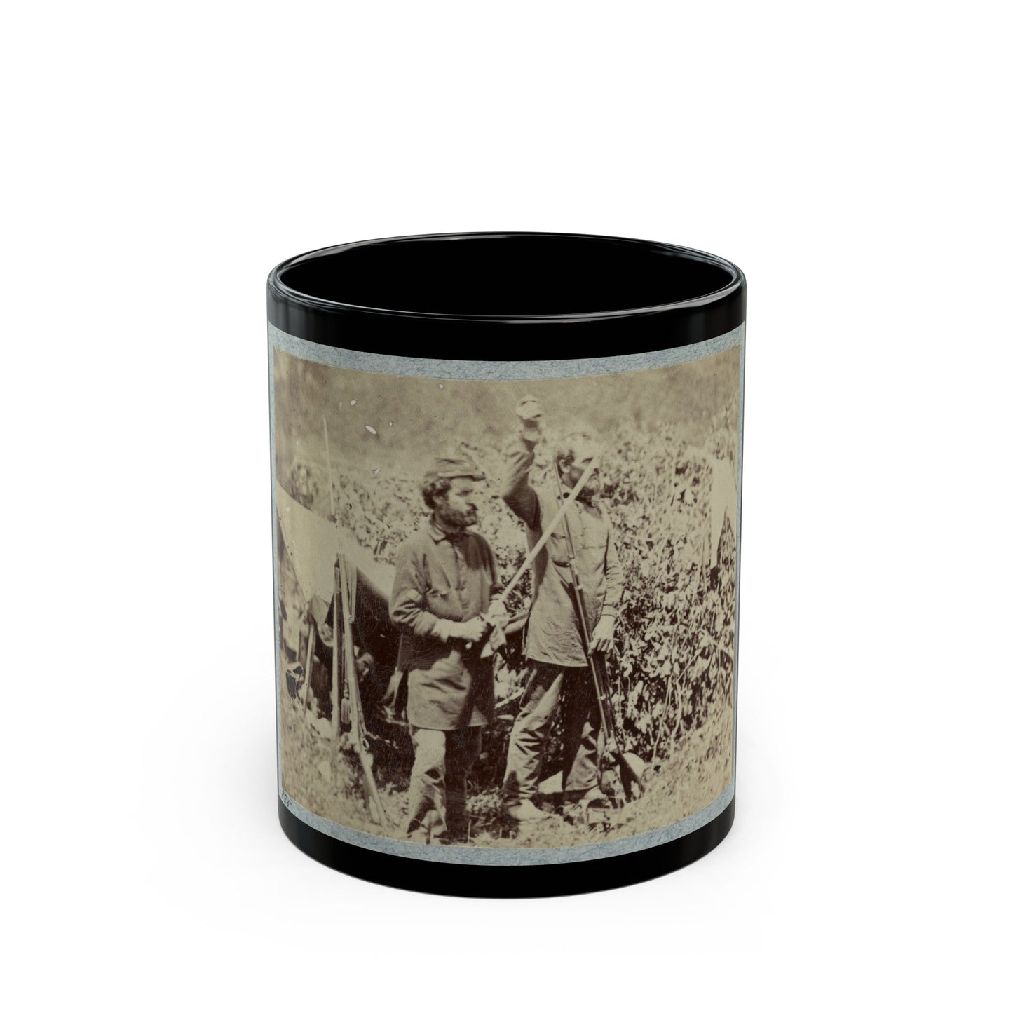 2d Rhode Island Infantry 009 (U.S. Civil War) Black Coffee Mug-11oz-The Sticker Space