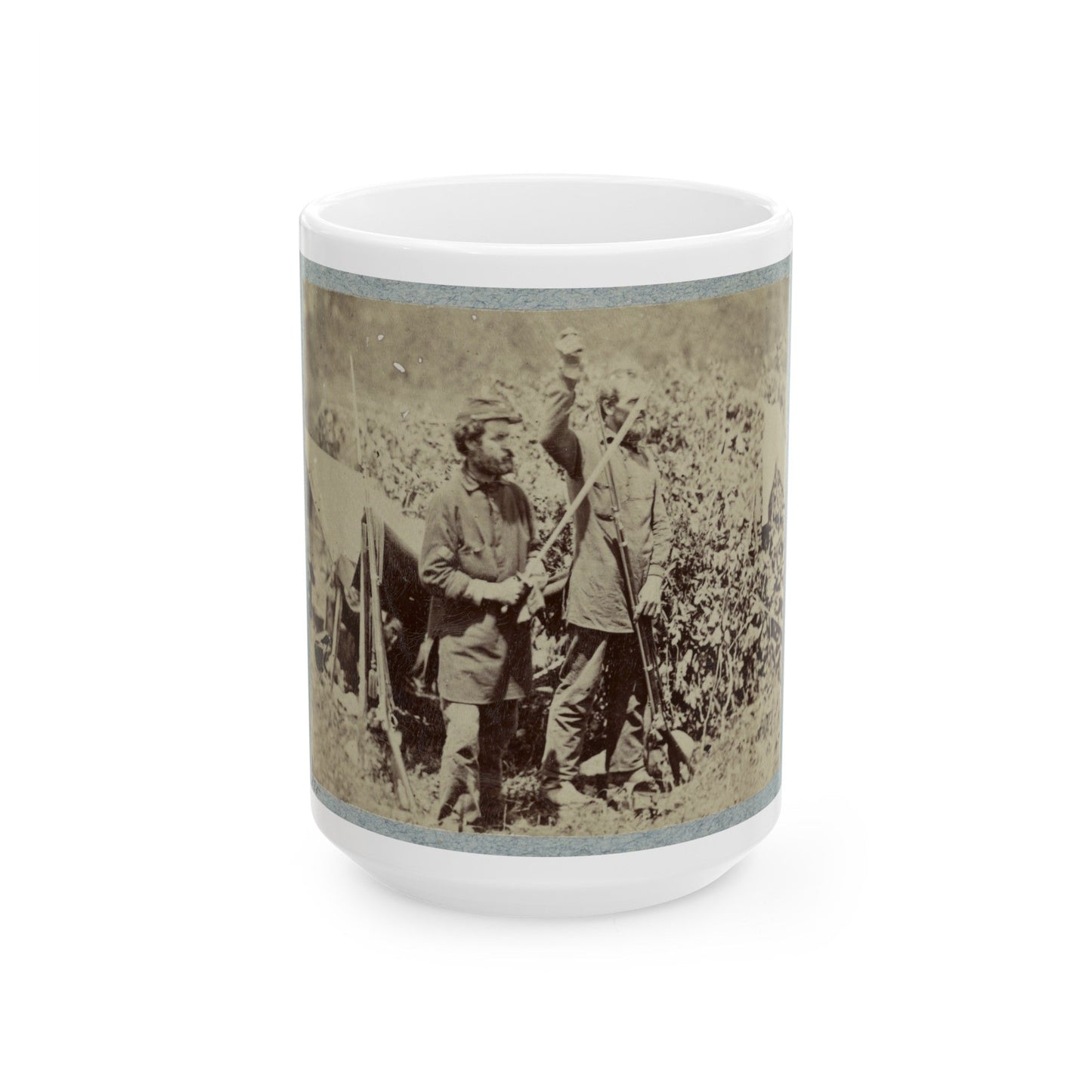 2d Rhode Island Infantry 009 (U.S. Civil War) White Coffee Mug-15oz-The Sticker Space