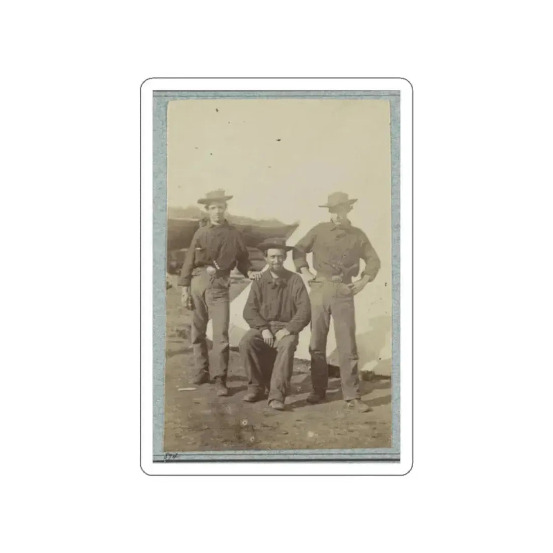 2d Rhode Island Infantry 010 (U.S. Civil War) STICKER Vinyl Die-Cut Decal White Die-Cut 2 Inch - The Sticker Space