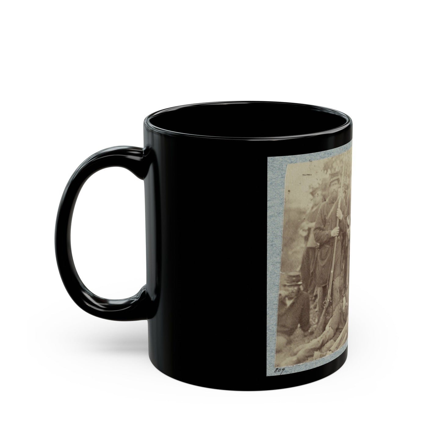 2d Rhode Island Infantry 011 (U.S. Civil War) Black Coffee Mug-The Sticker Space