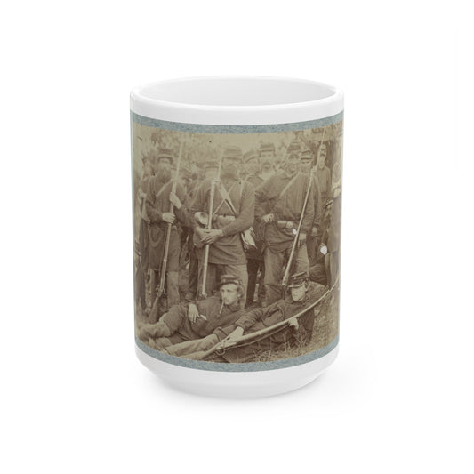 2d Rhode Island Infantry 011 (U.S. Civil War) White Coffee Mug-15oz-The Sticker Space