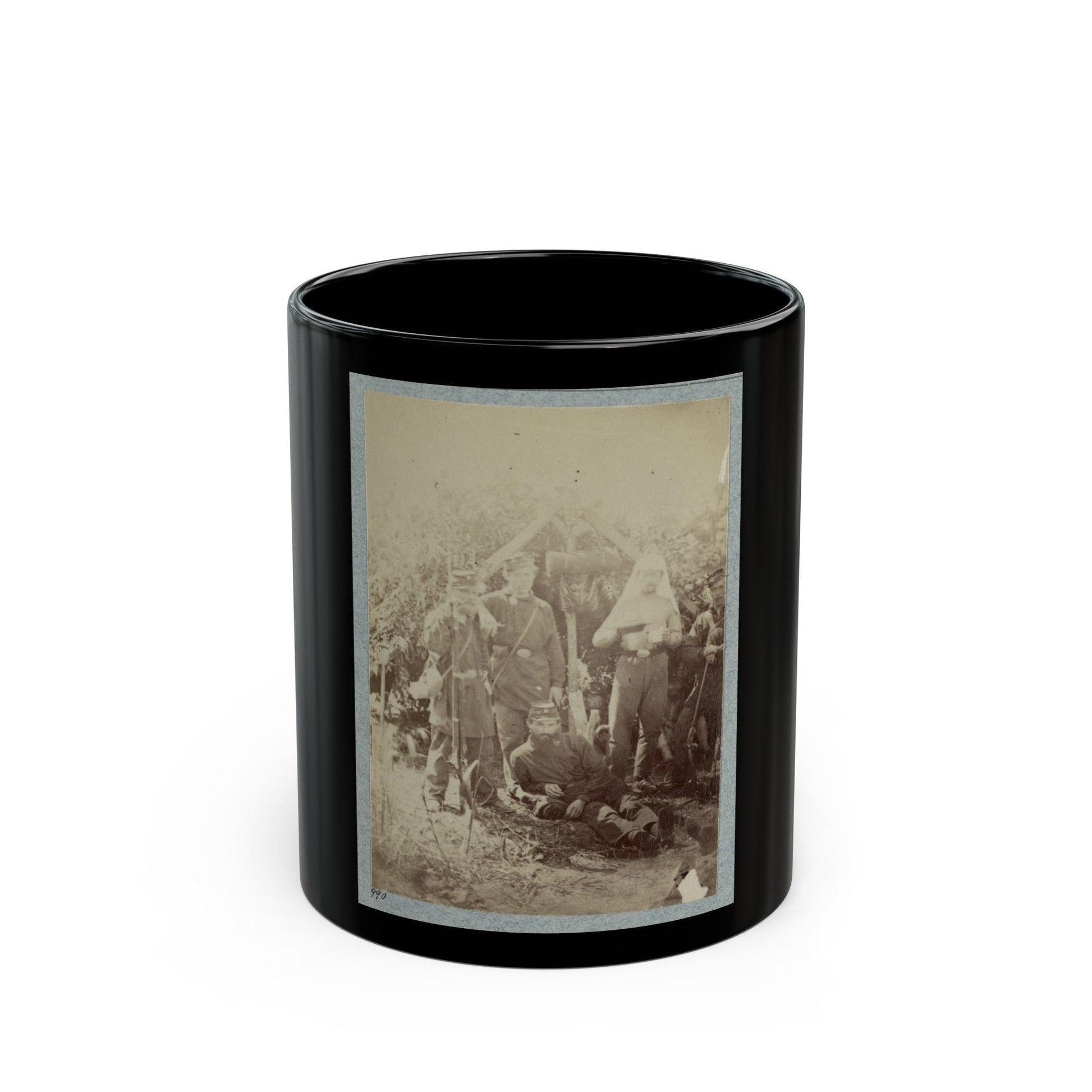 2d Rhode Island Infantry 012 (U.S. Civil War) Black Coffee Mug-11oz-The Sticker Space