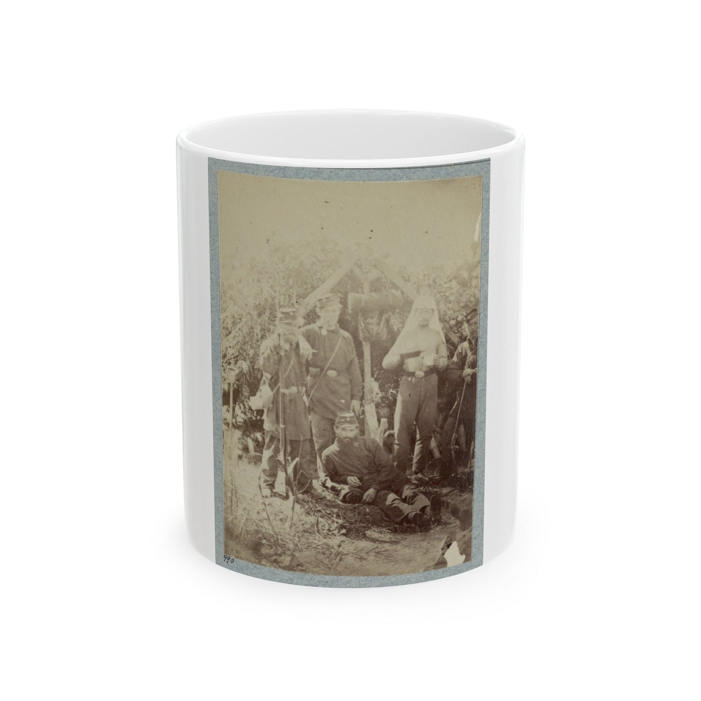 2d Rhode Island Infantry 012 (U.S. Civil War) White Coffee Mug-11oz-The Sticker Space