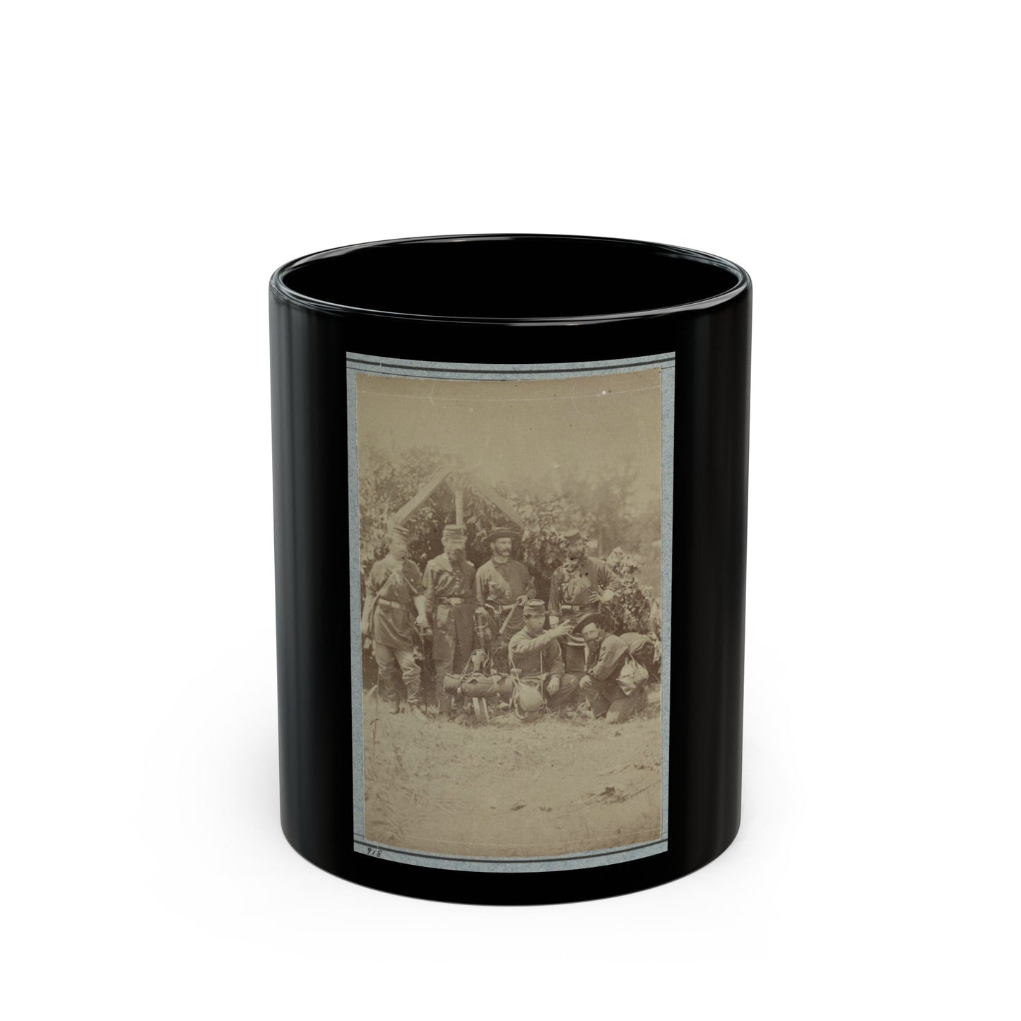 2d Rhode Island Infantry 015 (U.S. Civil War) Black Coffee Mug-11oz-The Sticker Space