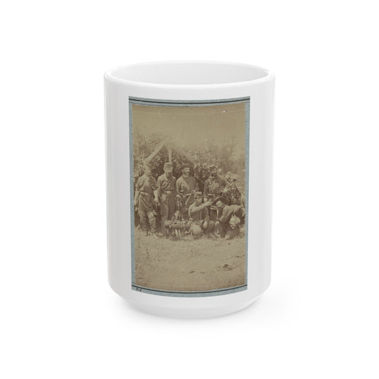 2d Rhode Island Infantry 015 (U.S. Civil War) White Coffee Mug-15oz-The Sticker Space