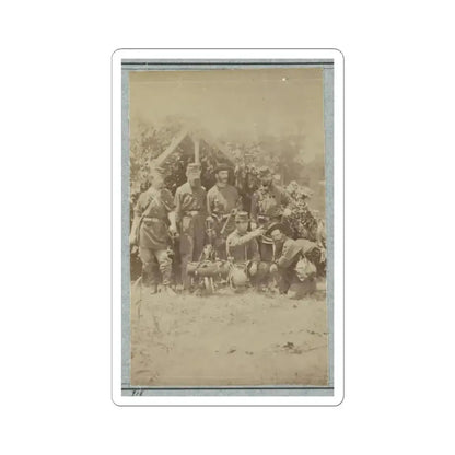 2D Rhode Island Infantry 015 (U.S. Civil War) STICKER Vinyl Kiss-Cut Decal 6 Inch White - The Sticker Space