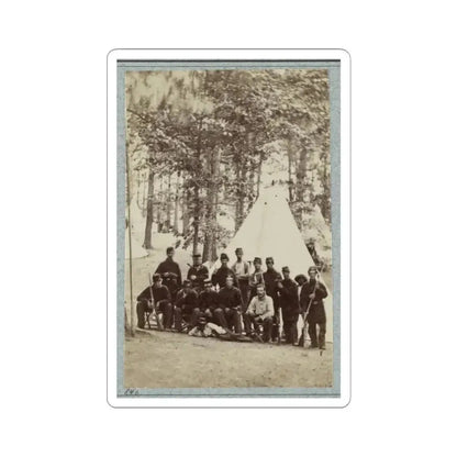 2D Rhode Island Infantry 016 (U.S. Civil War) STICKER Vinyl Kiss-Cut Decal 4 Inch White - The Sticker Space