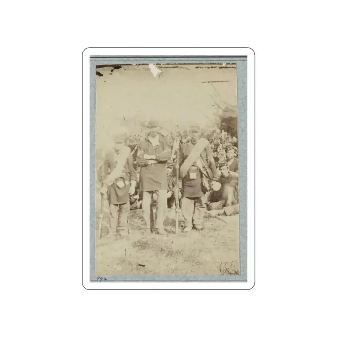 2d Rhode Island Infantry 017 (U.S. Civil War) STICKER Vinyl Die-Cut Decal - The Sticker Space