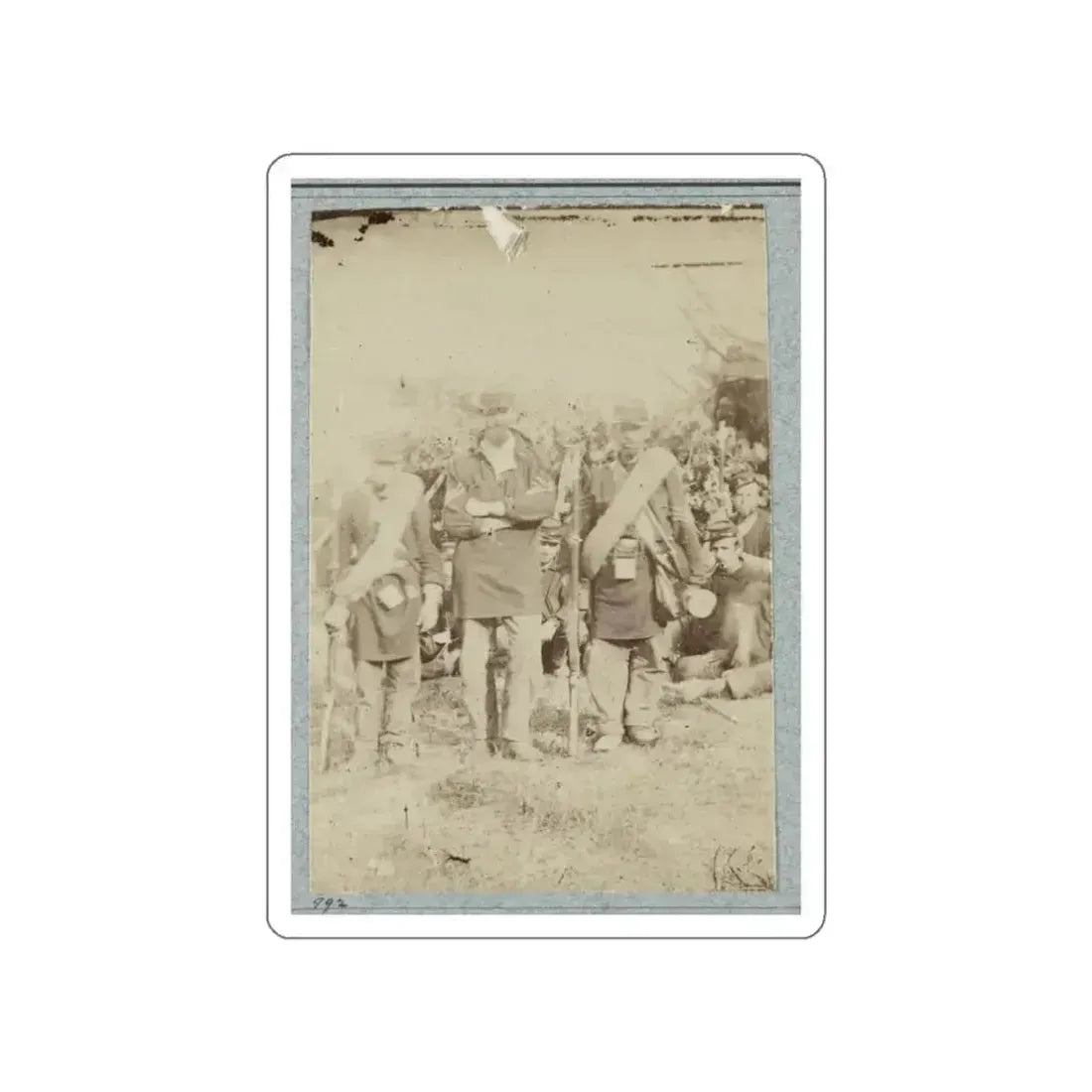 2d Rhode Island Infantry 017 (U.S. Civil War) STICKER Vinyl Die-Cut Decal White Die-Cut 3 Inch - The Sticker Space