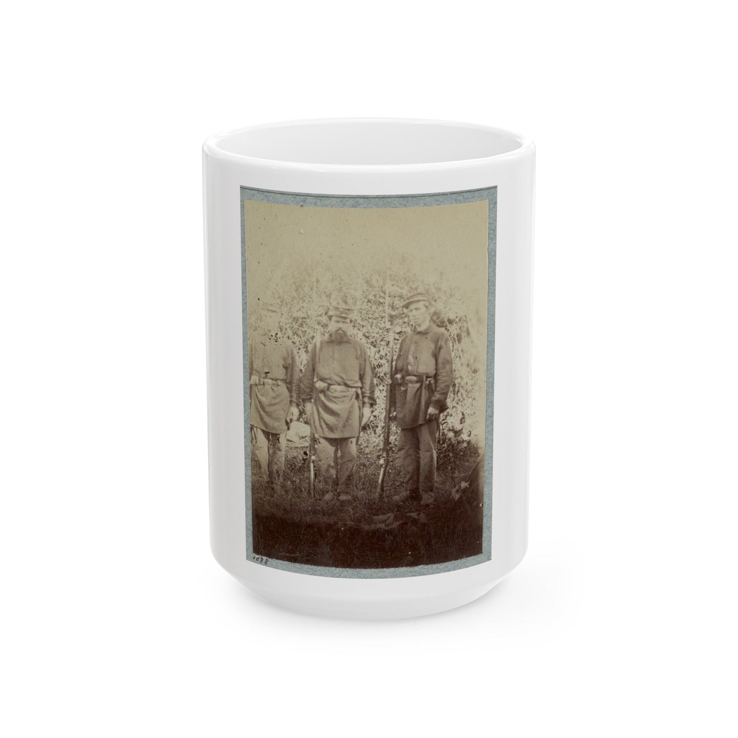 2d Rhode Island Infantry 018 (U.S. Civil War) White Coffee Mug-15oz-The Sticker Space