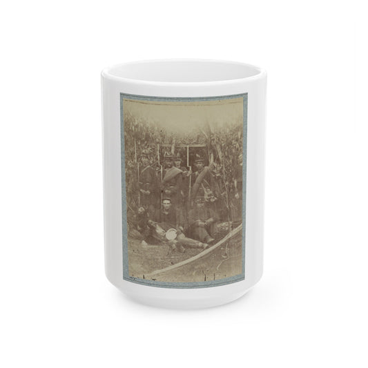 2d Rhode Island Infantry 019 (U.S. Civil War) White Coffee Mug-15oz-The Sticker Space