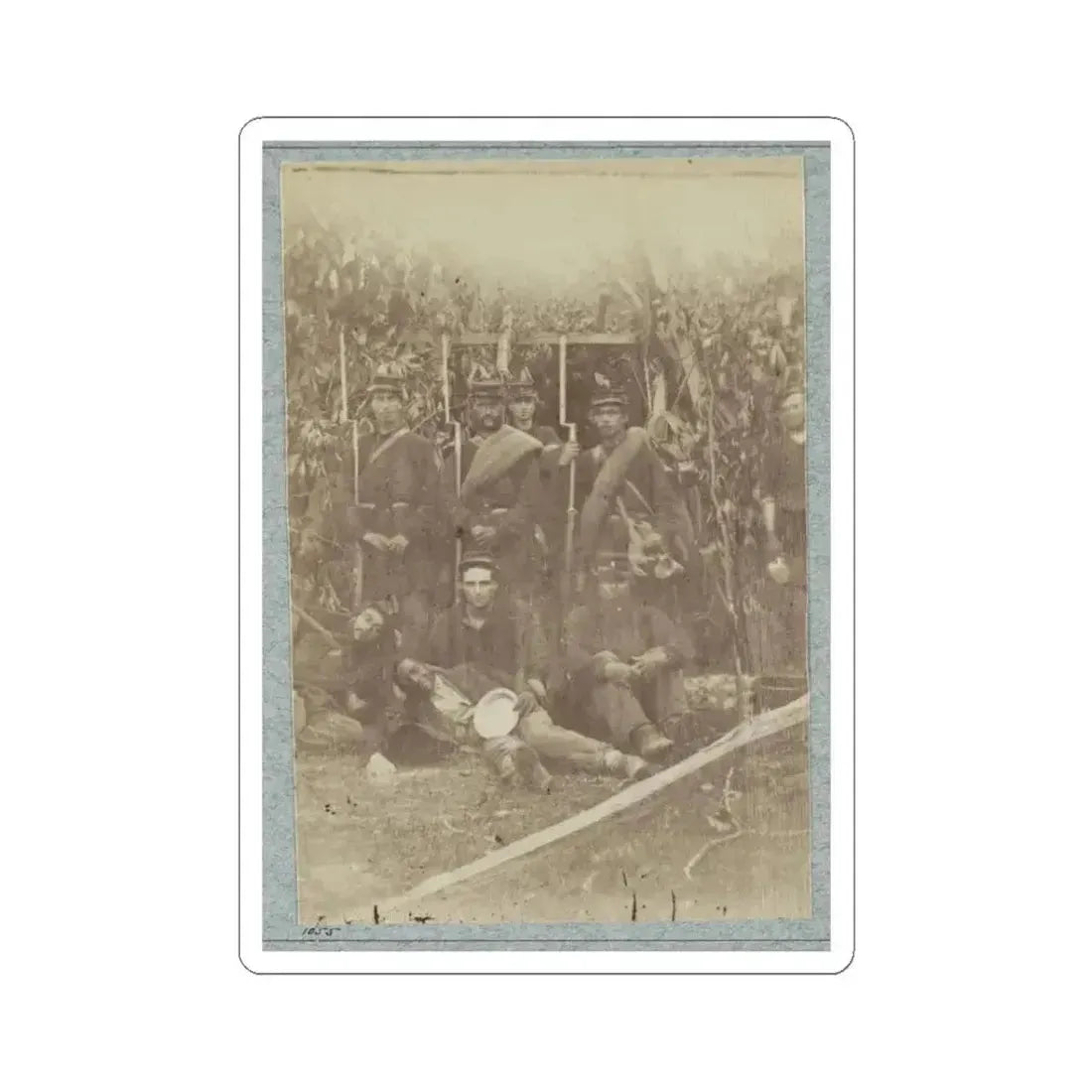 2D Rhode Island Infantry 019 (U.S. Civil War) STICKER Vinyl Kiss-Cut Decal 3 Inch White - The Sticker Space