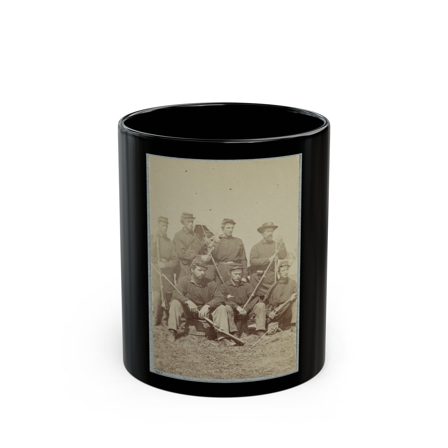 2d Rhode Island Infantry 020 (U.S. Civil War) Black Coffee Mug-11oz-The Sticker Space