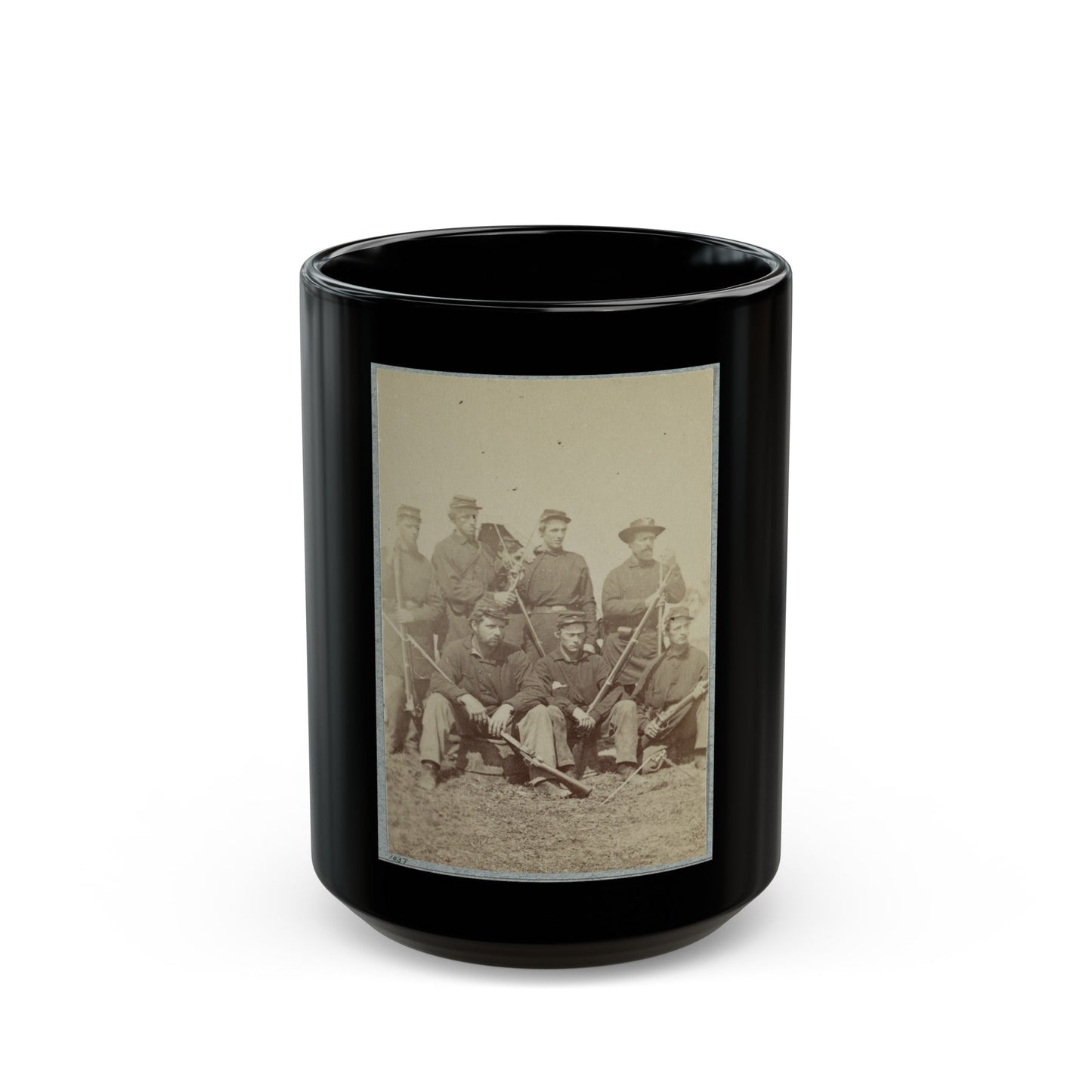 2d Rhode Island Infantry 020 (U.S. Civil War) Black Coffee Mug-15oz-The Sticker Space