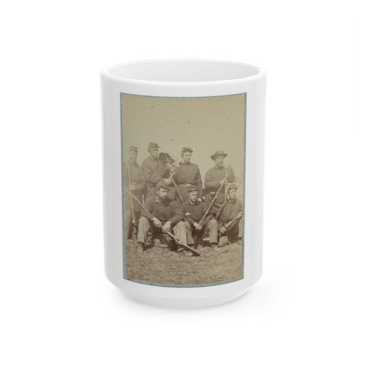 2d Rhode Island Infantry 020 (U.S. Civil War) White Coffee Mug-15oz-The Sticker Space