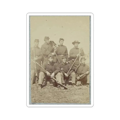 2D Rhode Island Infantry 020 (U.S. Civil War) STICKER Vinyl Kiss-Cut Decal 3 Inch White - The Sticker Space