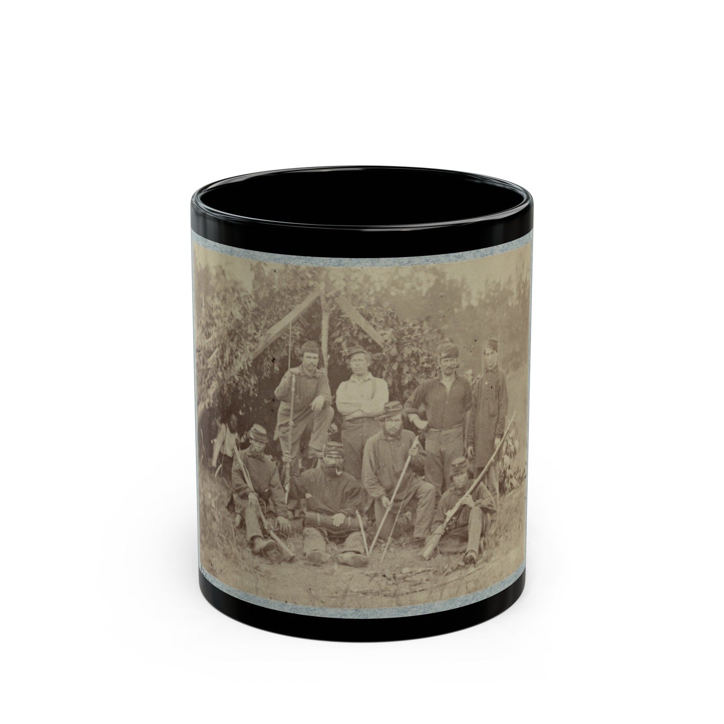 2d Rhode Island Infantry 022 (U.S. Civil War) Black Coffee Mug-11oz-The Sticker Space